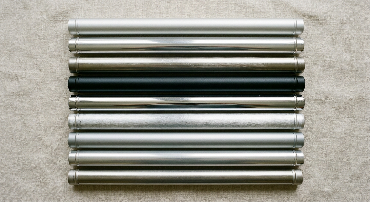Aluminum tubes with different finishes for toothpaste and oral care branding