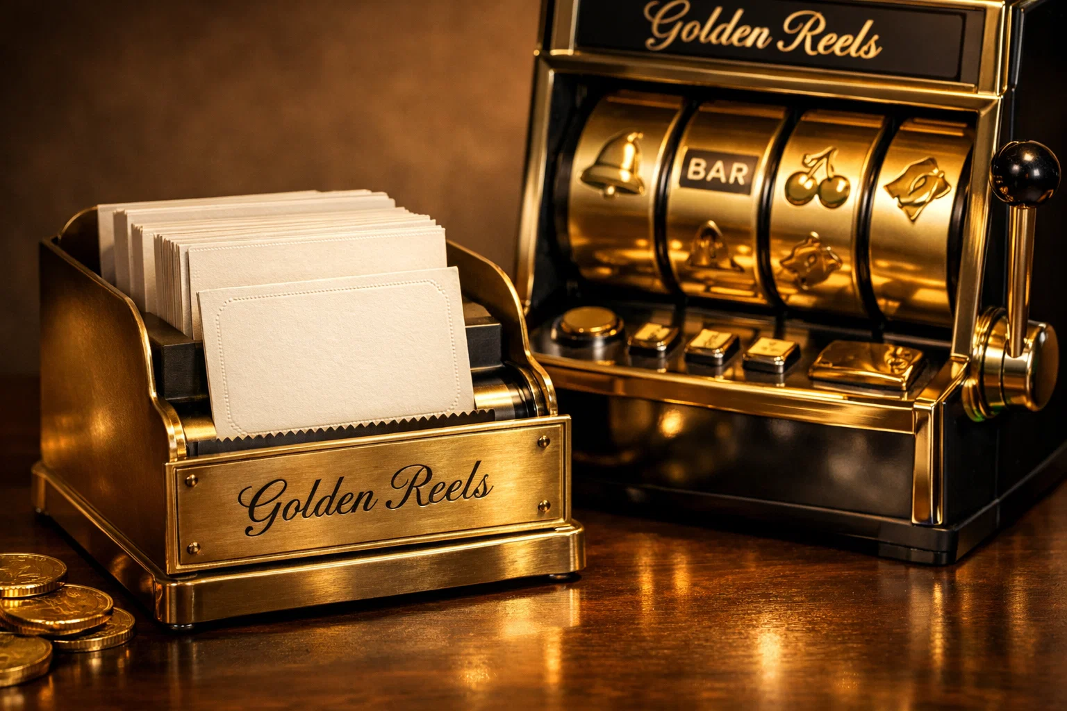 Golden Reels Casino entrance, welcoming players.